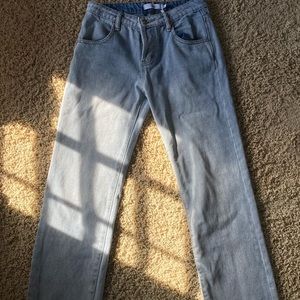 y2k low rise denim baggy jeans | wide !!